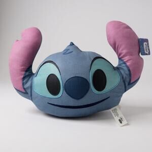 Disney emoji Stitch Character Head Cloud Pillow